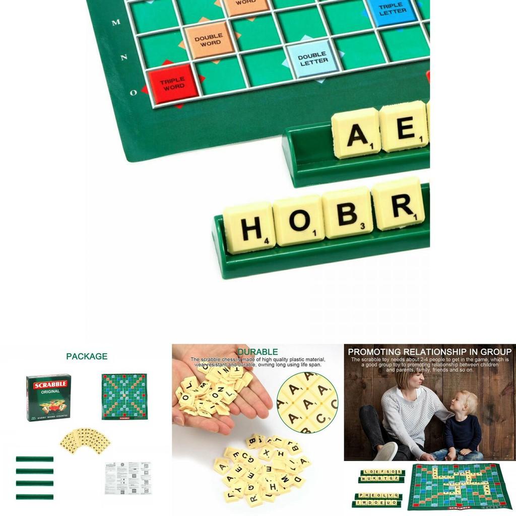 Fun And Engaging Scrabble Board Game For Kids And Adults To Enhance Vocabulary Skills