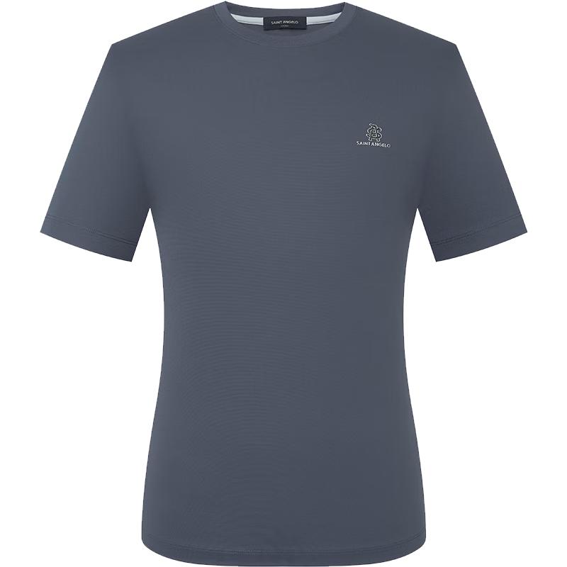Baoxiniao Men s Breathable Cool-Touch Cotton Round Neck T-Shirt 50