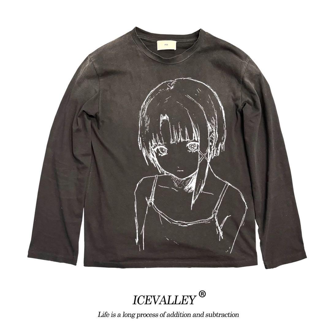 

[USED] Serial Experiments Rain anime T-shirt y2k