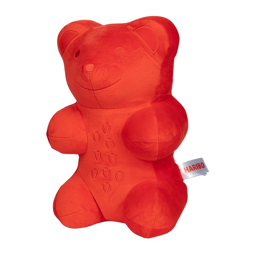 Haribo Jumbo Plush Gold Bear Red Collectible Toy Figure