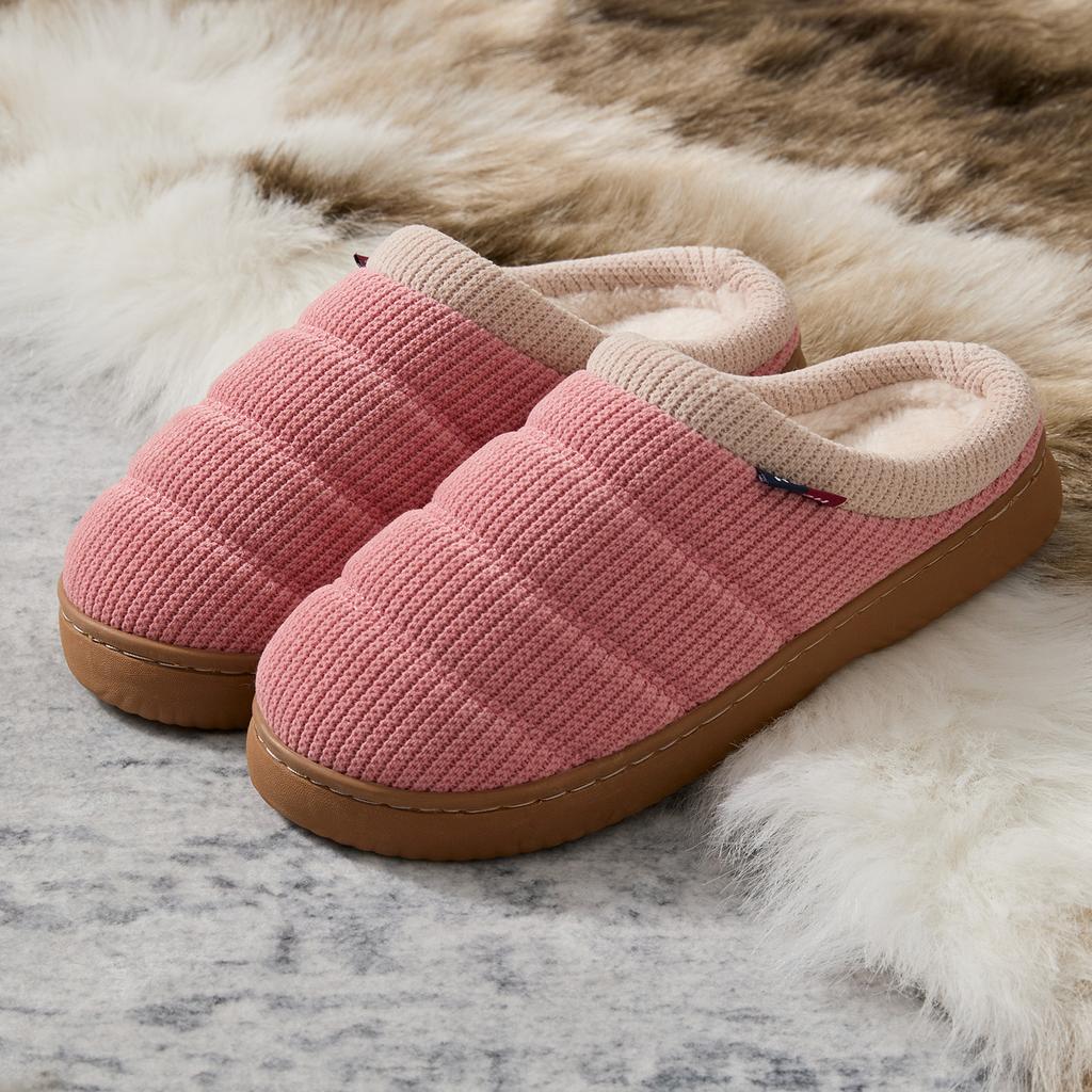 Winter Women Home Slippers Plush Warm Flat Slides Breathable Soft Non-slip Slippers Indoor Outdoor Men Casual Slippers