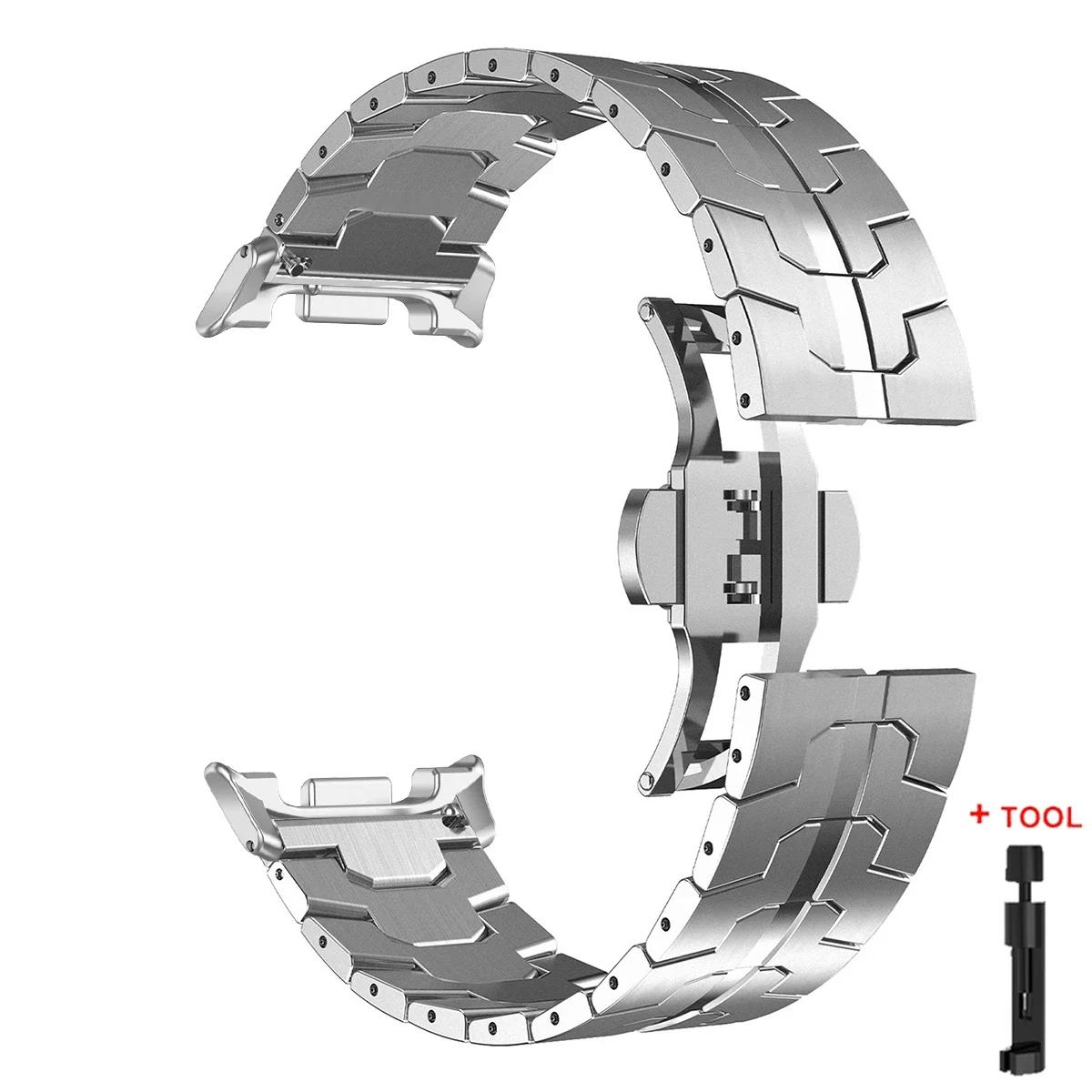 

Stainless Steel Band for Samsung Galaxy Watch 8/Ultra 2/8 Classic Bracelet for SAMSUNG Galaxy ULTRA 7 47MM Strap Accessories for Galaxy 8 40 44