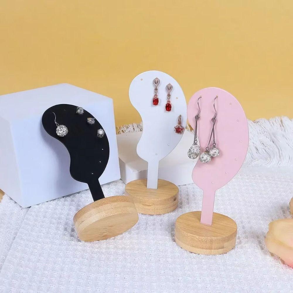 Jewelry Rack Earring Display Stand Ear Shaped Ear Clip Stud Organizer Women Girls