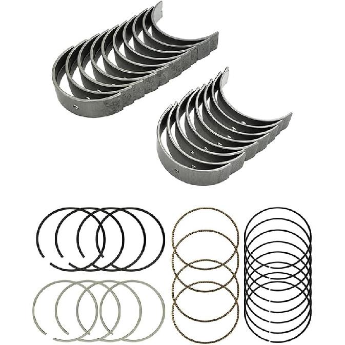 Piston Rings & Main Rod Bearing Standard Fits for Toyota Camry Matrix Corolla RAV4 Scion TC XB 2.4L 2007-2010