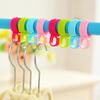 10Pcs Household Windproof Hanger Hook Plastic Windproof Fixed Buckle Home Storage Tool Clothes Pegs