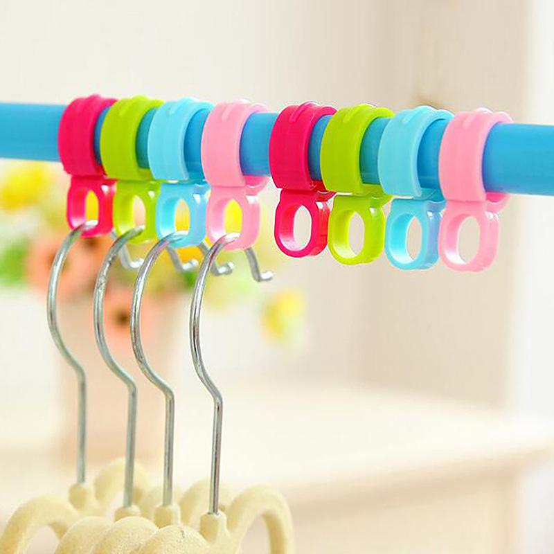 10Pcs Household Windproof Hanger Hook Plastic Windproof Fixed Buckle Home Storage Tool Clothes Pegs
