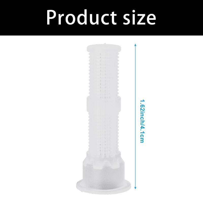 30Pcs Easy Cleaning Plastic Nozzle Filter Inserts with Fine Screen Filter Garden Irrigation Outdoor Maintenance