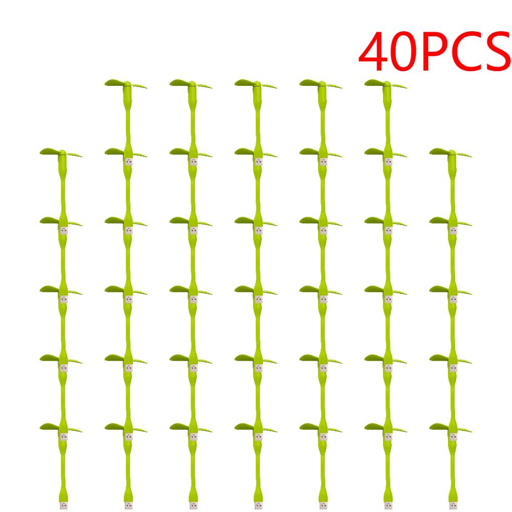 1-50pcs Flexible Portable Mini Fan for Power Bank Notebook Computer Summer Travel Cooling Cooler Mobile Phone USB Gadgets Fans