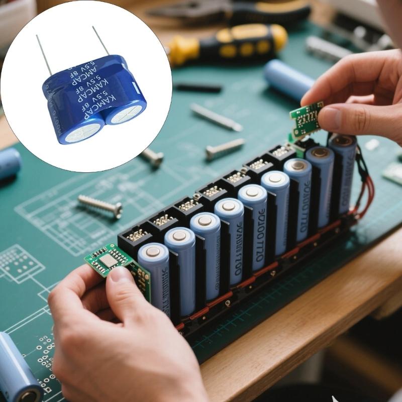 Ultrahigh Capacity 8.0F 5.5V Preassembled Supercapacitor With Rapid Charging Discharge Performances
