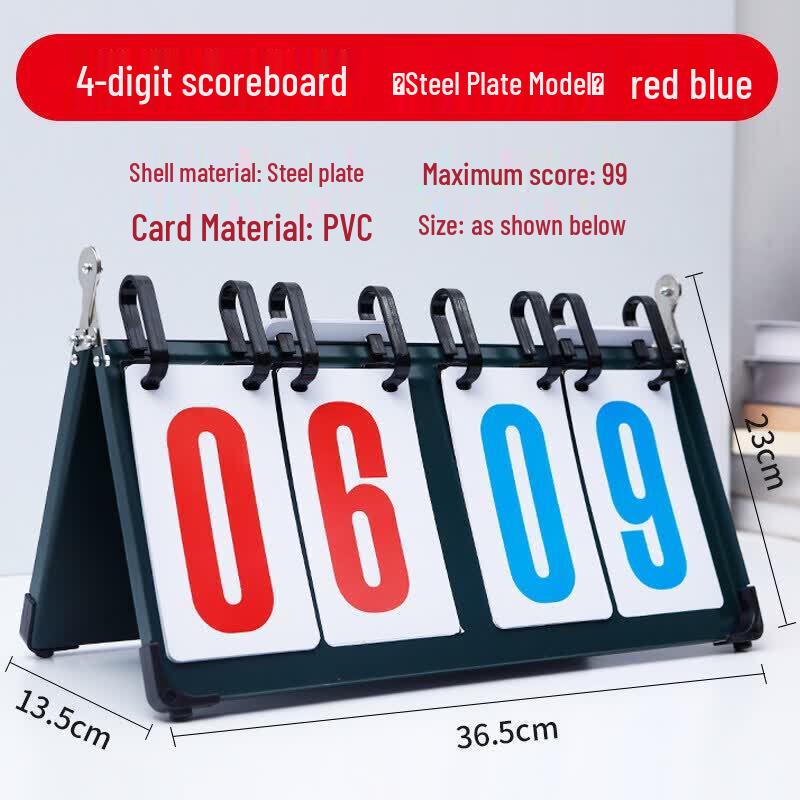Brangdy Portable Multi-Sport Flip Scoreboard