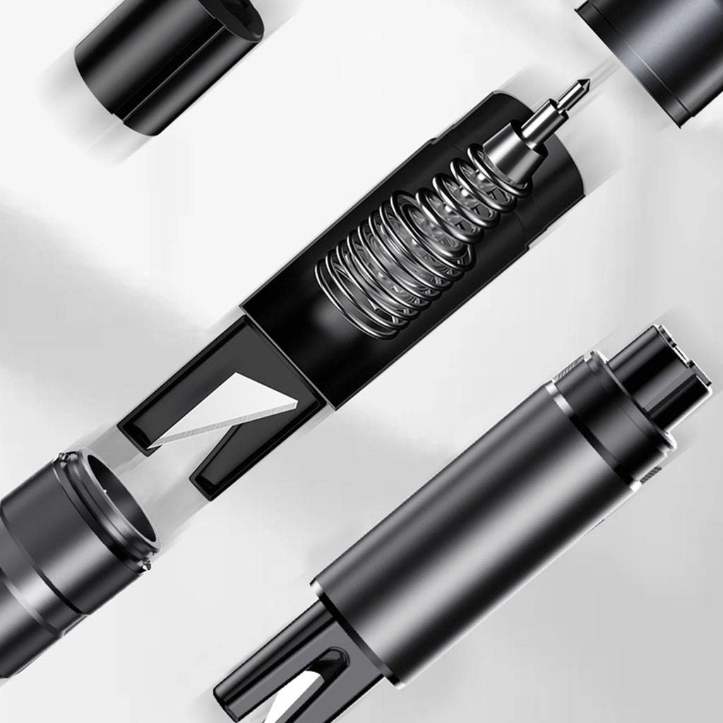 Spargător de geamuri auto, ciocan portabil de siguranță pentru mașini metalice cu tăietor de centură de siguranță, instrument de salvare a vieții în caz de urgență pentru vehicul