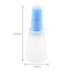 Baking Pancake Barbecue Camping Kitchen Gadgets Portable Oil Bottle Barbecue Brush Silicone Kitchen Cooking Tool