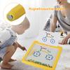 Tablica Magnetyczna do Rysowania dla Maluchów Kolorowa Tablica do Rysowania z Koralikami Magnetycznymi z Pisakiem Magnetycznym i Kartami Zabawki Edukacyjne Montessori