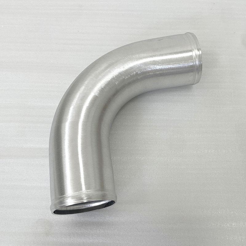 Alüminyum Alaşımlı Emme Borusu Dış Çap 51/63/76MM Intercooler Borusu Hava Borusu 0 45 90 Derece 300mm Uzunluk Otomatik Araba İçin