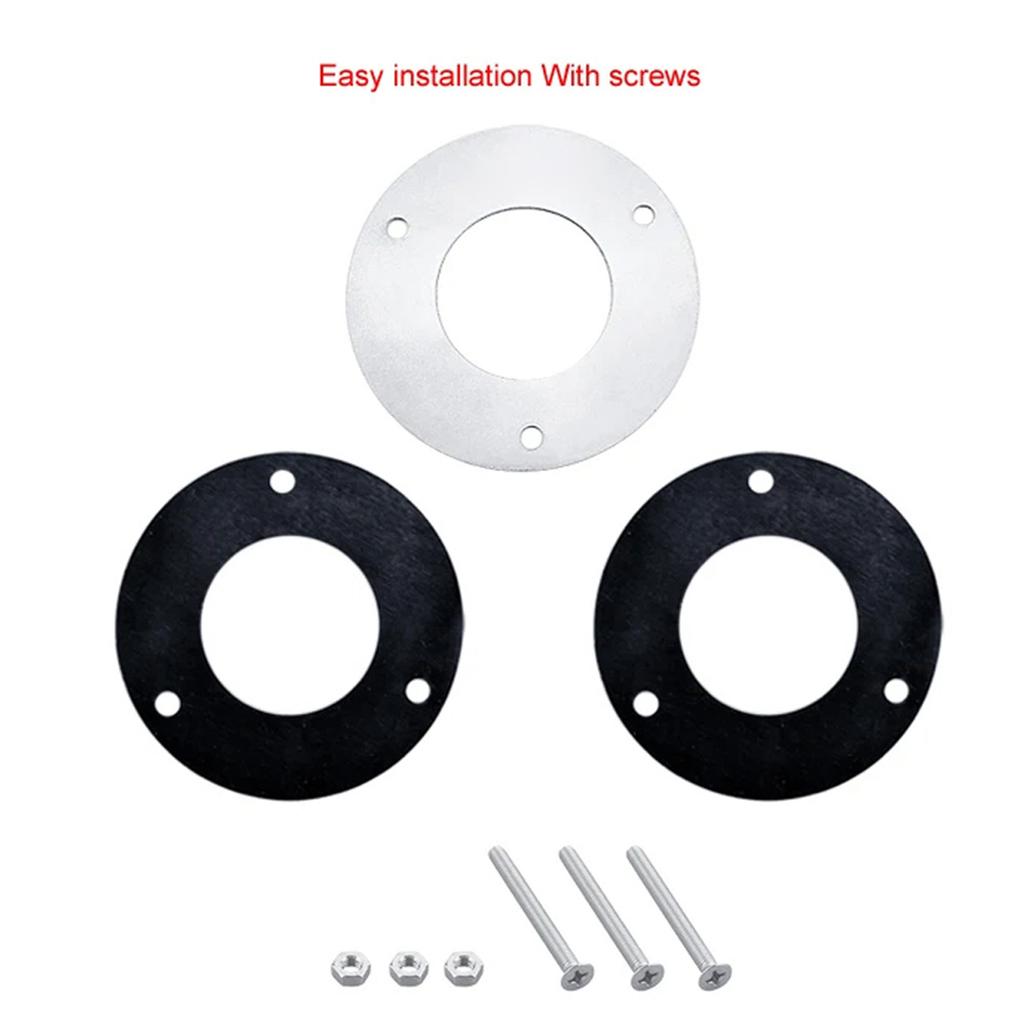 316 Stainless Steel Thru Hull Exhaust Skin 24mm Tube Pipe Socket Hardware for heaters Exhaust Pipe