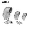 Cot cu Filet Union din Oțel Inoxidabil 304 și Conector Etanș la Ulei pentru Conducte din Oțel Inoxidabil 316