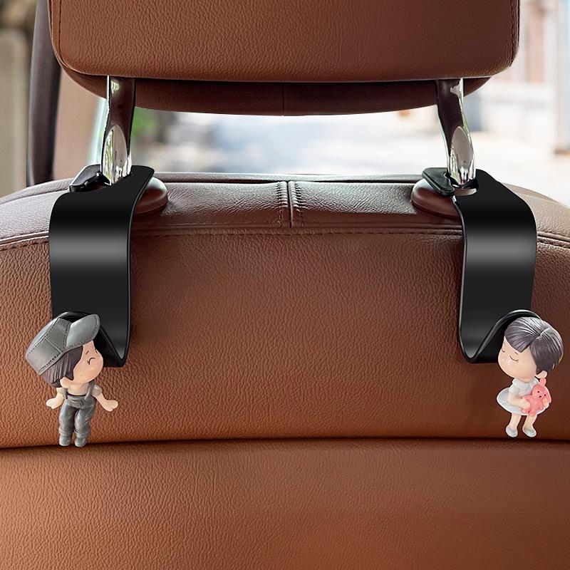 

Мультяшний гачок на спинку сидіння автомобіля - Невидимий гачок для переднього сидіння для зберігання в салоні Hook (Pair)
