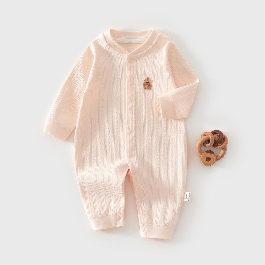 Newborn Baby Clothes Cotton Long Sleeve Romper Soft Infant Onesie Spring Autumn Winter Pajamas Crawling Suit