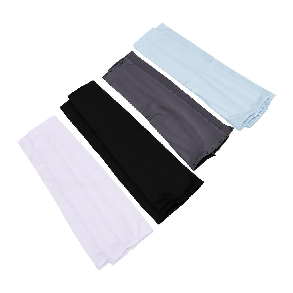 4 Pairs Sun Protection Arm Sleeves Quick Dry Breathable Multi Purpose Arm Sleeves for Cycling Fishing Running
