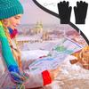 Heating Gloves Touchscreen USB Electric Mittens Heated Gloves For Women For Men Women Kids Camping Football Motorcycle Work