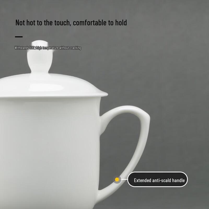 Jingdezhen Ceramic Office & Home Teacup with Lid