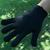 1 Pair 5 Level Anti Cut Labor Protection Work Gloves Cut Resistant Working Glove Black