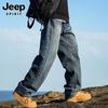 JEEP SPIRIT Men's Relaxed Fit Straight Leg Jeans