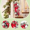 Light Up Christmas Stair Swag Artificial Wreath, Decoration, Stairway for Party