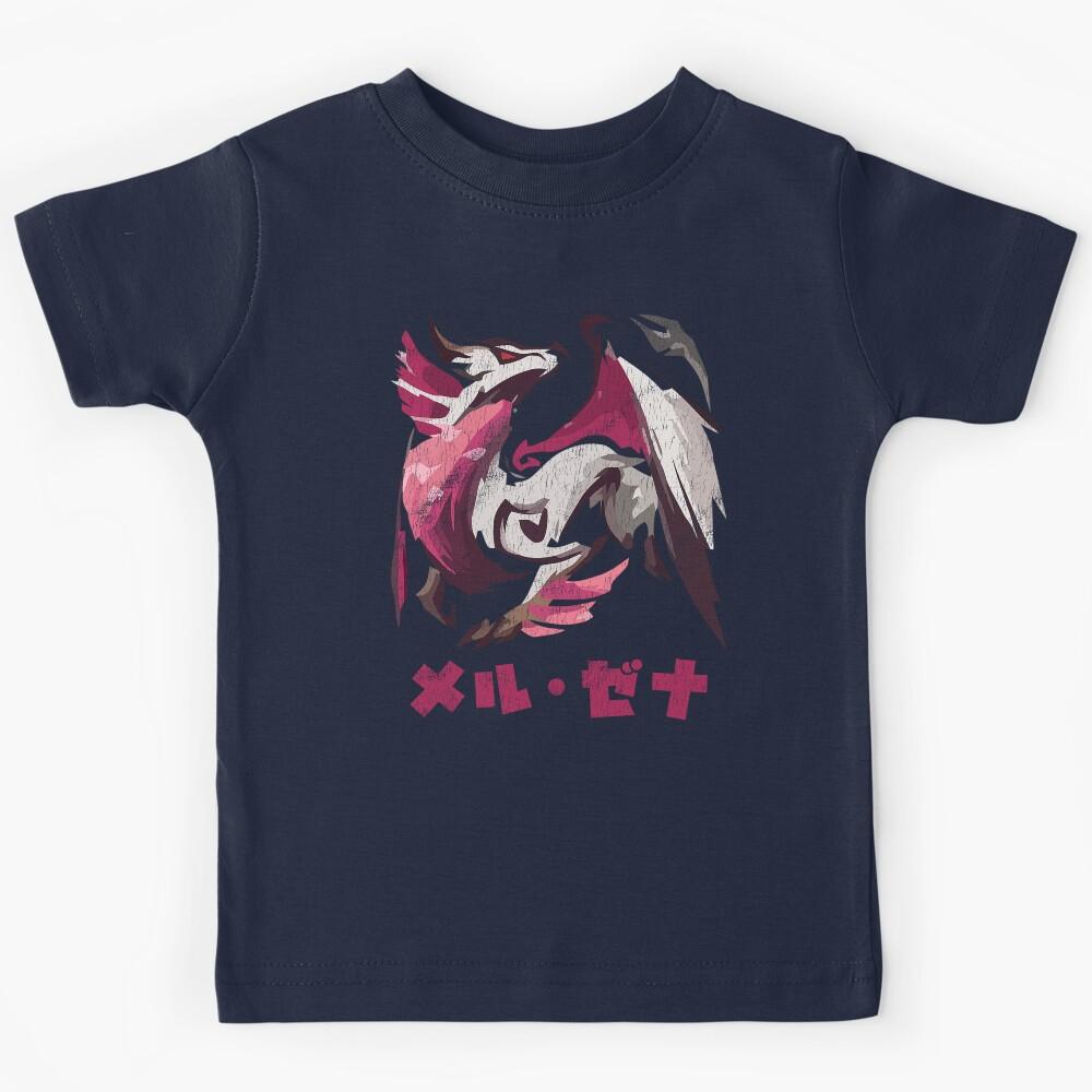 Monster Hunter Rise Sunbreak Malzeno Kanji Kids T-Shirt 120