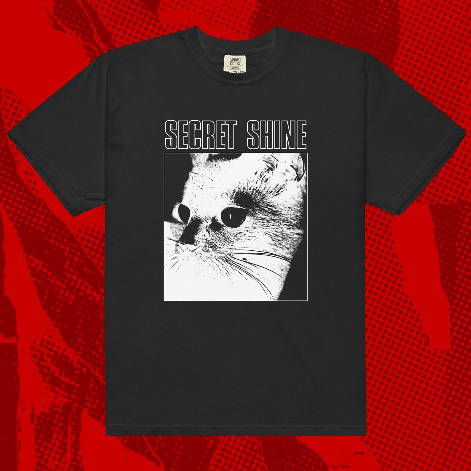 Secret Shine CaT-Shirt | Shoegaze Dream Pop Chapterhouse Lilys Pale Saints M