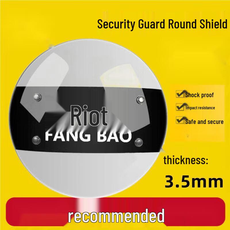 Transparent Anti-riot PC Shield