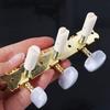 2Pcs/Set Semi-closed Classical Guitar Tuning Pegs Metal Guitar String Tuning Pegs  Folk Acoustic