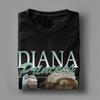 Diana Princess Vintage Style 1961-1997 T Shirts for Men Cotton Cool T-Shirt Crewneck  Tees Short Sleeve Clothing Gift Idea