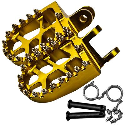 Příslušenství pro úpravu motocyklu Materiál CNC hliníková slitina Vícebarevné volitelné Hroty pro pedály XR250 Vysoce kvalitní zpracování