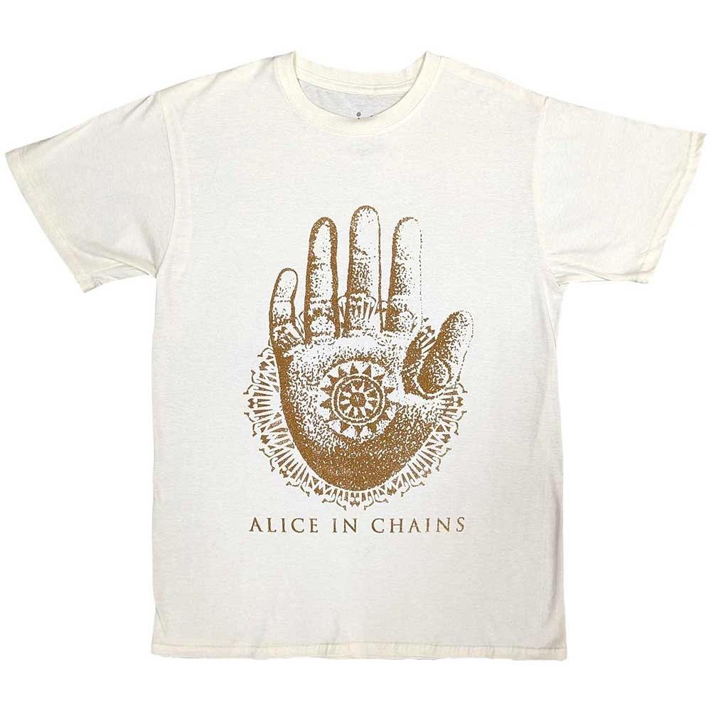 

Унисекс футболка Alice In Chains: Рука (натуральный) (Маленький) 2XL