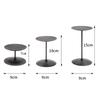 3Pcs Candle Holders for Pillar Candles Tray - Matte Christmas Decorations Indoor,Perfect Centerpieces for Tables,Home Decorator