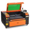 VEVOR 80W CO2 Laser Engraver, 51 x 71 cm(20 x 28 in), 500 mm/s(19.7 IPS) Laser Cutter Machine with 2-Way Pass Air Assist, Compatible with LightBurn