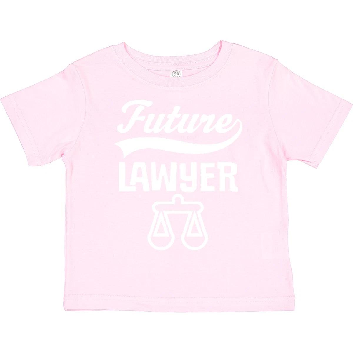 

Inktastic Future Lawyer Gift Toddler T-Shirt Childs Girls Boys Attorney Job Kid 100