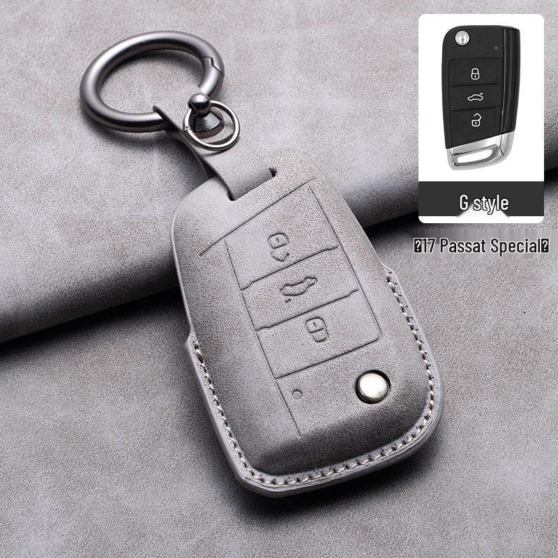 Volkswagen Key Case: Compatible with Lavida, Lingdu, Bora, Tiguan, Sagitar, Polo, Magotan, T-Cross, Teramont, and CC models.