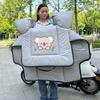 Double-Sided Waterproof Windproof Winter Quilt - Thickened, Large, and Warm with Extra Side Wings.