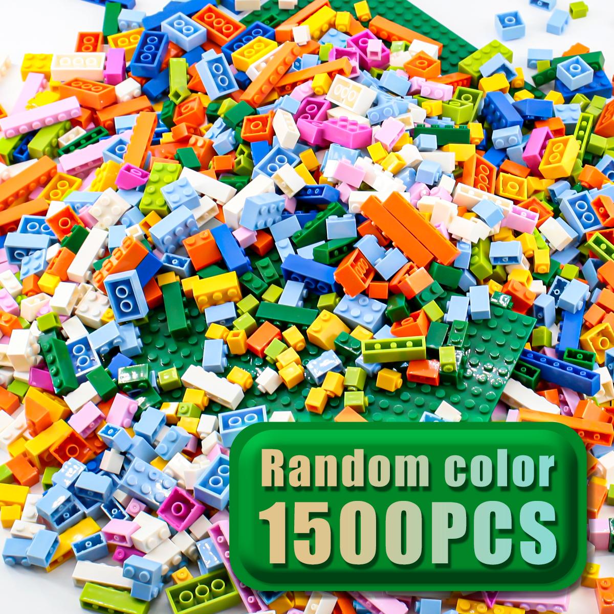 

1500pcs DlY creative Constructing BlocksBulk Sets City Classic Bricks AssemblyBrinquedos Educational Playthings for Children 4pcs16x32lv-1500pcs