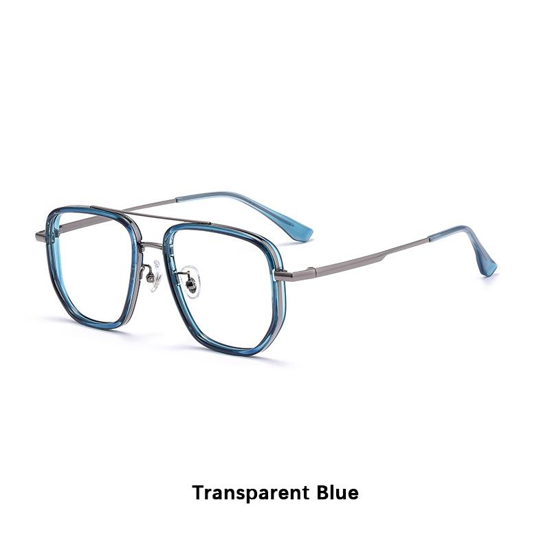 2024 Oversize Titanium Glasses Frame Men Luxury Square Myopia Optical Prescription TR90 Eyeglasses Women Male Ultralight Eyewear