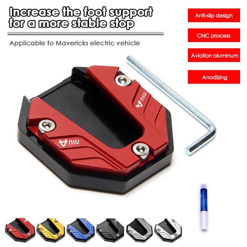 Extensie Suport Lateral Motocicletă Bicicletă din Aliaj de Aluminiu Suport Picior Lateral Extensie Picior Pad Picior Cu Suport Șurubelniță Placă Accesorii Motocicletă