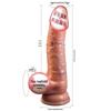 Long Love Realistic Silicone Penis: Soft, Lifelike Female Adult Sex Toy