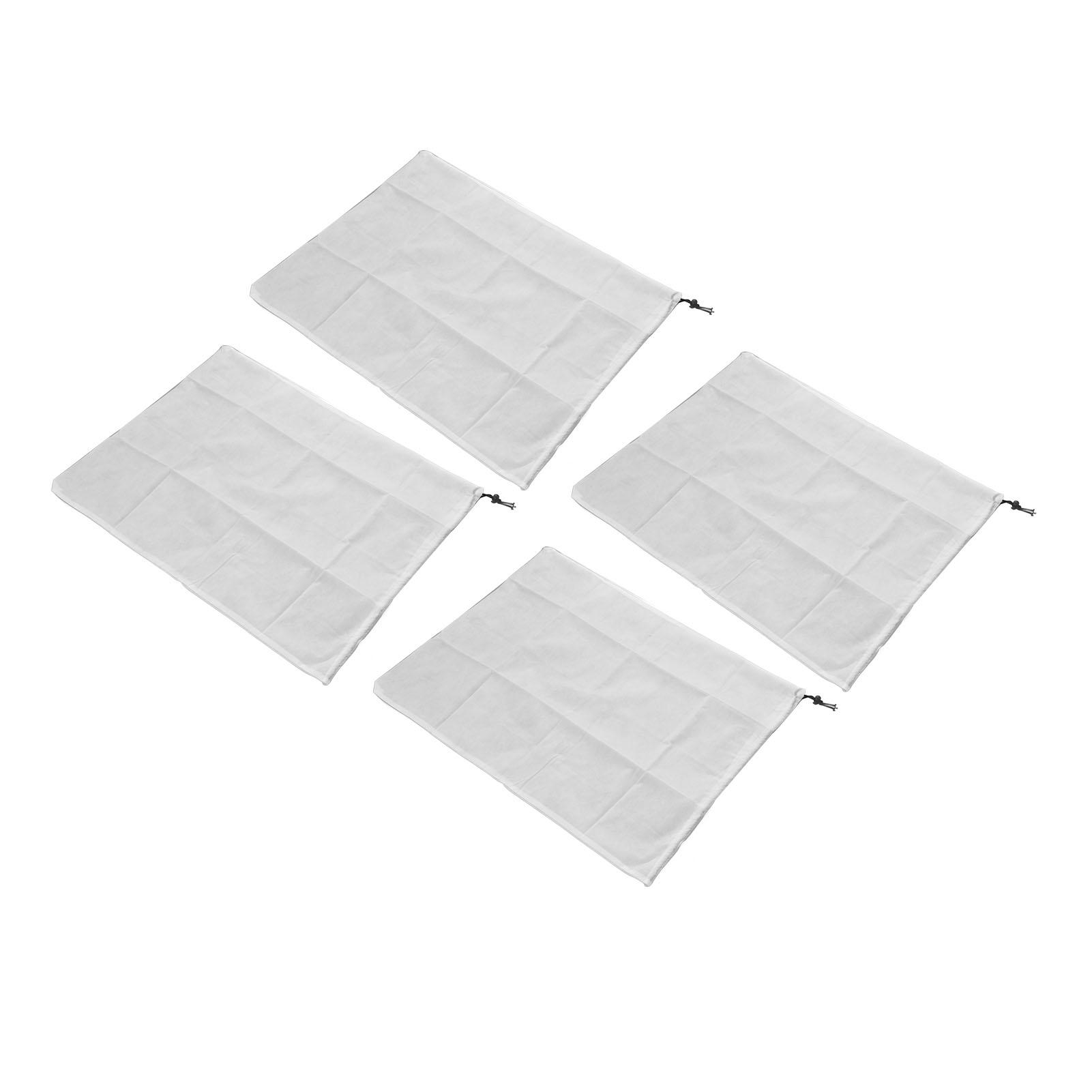 

4pcs Plant Covers Reusable Winter Frost Protection Bag with Drawstring for Plants Oudoor