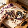 Halloween Craft Supplies Faux Pearl Painting Kit DIY Witchcraft Art 3D Seasonal Bead Wall Kit for Adults Beginners Handmade Holiday Decor Shiny