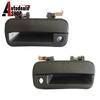 Front Left/Right Exterior Outer Door Handle Black for Hyundai Excel 1990 1991 1992 1993 1994 82650-24010 82660-24010