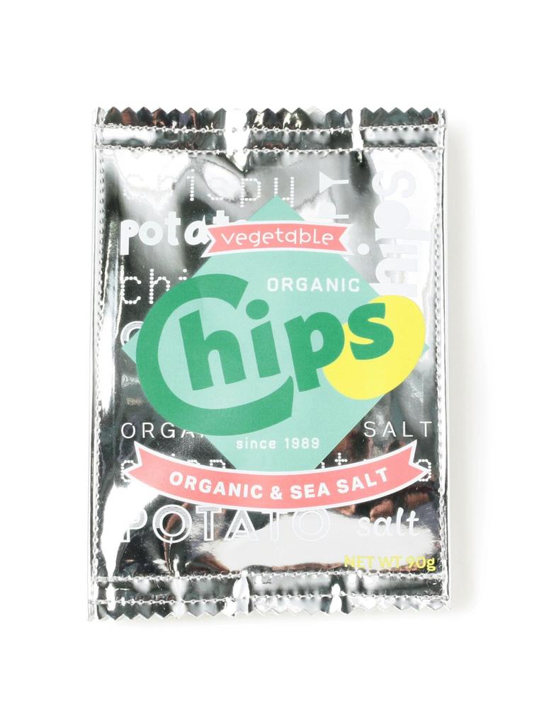 Ray Accommode x Ray BEAMS Exclusive Potato Chip One Size BEAMS/Pouch Pouch, Women's, Silver,