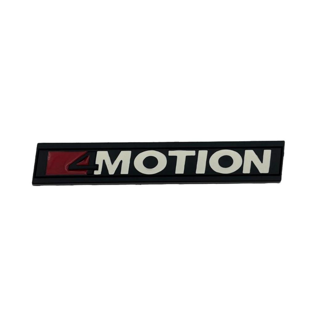 4MOTION Badge & Sticker for Modified Tiguan, Teramont, T-Roc