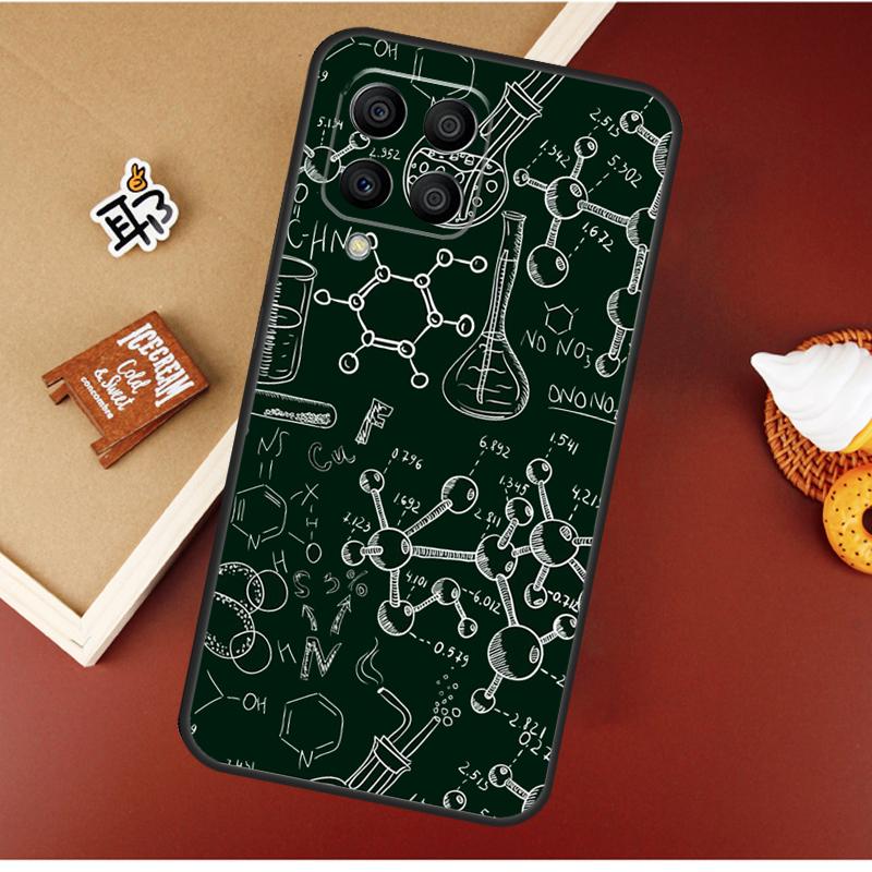 Vintage Chemistry Laboratory Case For Samsung Galaxy M16 M36 M56 M06 M52 M32 M12 M54 M34 M14 M35 M55 M15 M11 M31 M13 M53